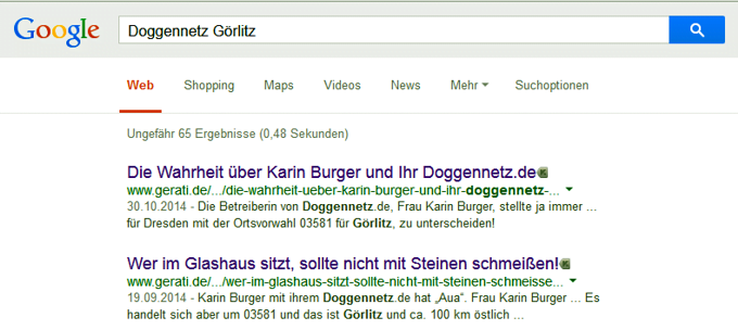 Ja wem meint denn da Frau Karin Burger mit Görlitzer Nazi?