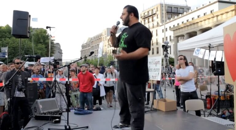 Patrik Baboumian, Fotoquelle https://indyvegan.org/patrik-baboumian-und-die-querfront/