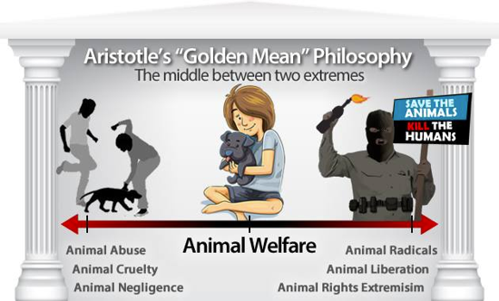 Bild-Quelle: National Animal Interest Alliance - The difference between Animal Rights & Animal Welfare - URL: https://www.naiaonline.org/articles/article/what-is-animal-welfare-and-why-is-it-important