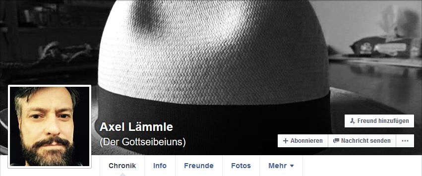 Screenshot Axel Lämmle Facebook Titelbanner!