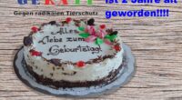 Die Geburtstags Torte für Gerati