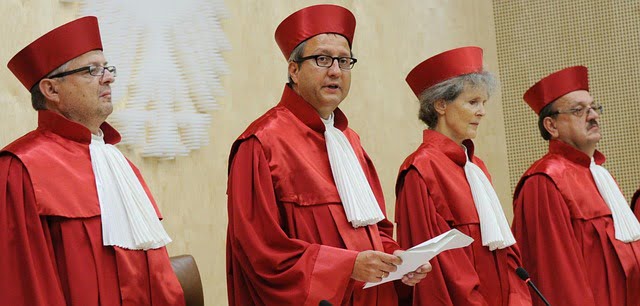Sind die deutschen Richter noch bei Sinnen?