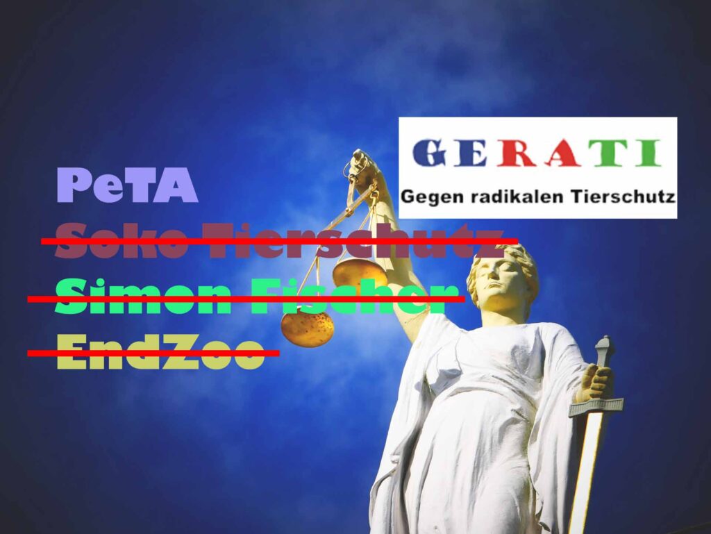 Die Strafanzeigen von PeTA gegen GERATI (1)