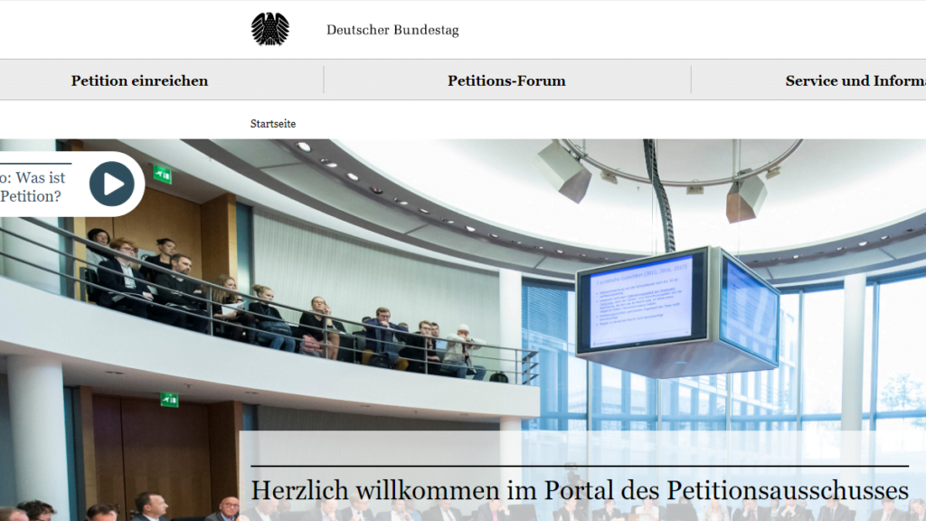 Radikale Tierrechtler reichen Petition beim Petitionsausschuss des Bundestages ein