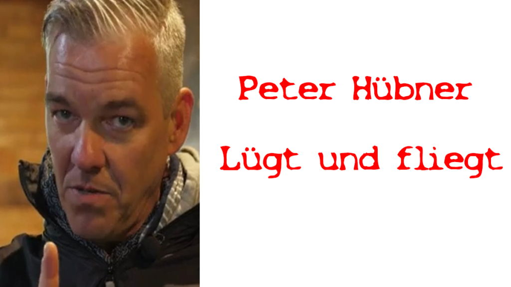 Ist Peter Hübner erneut geflogen?