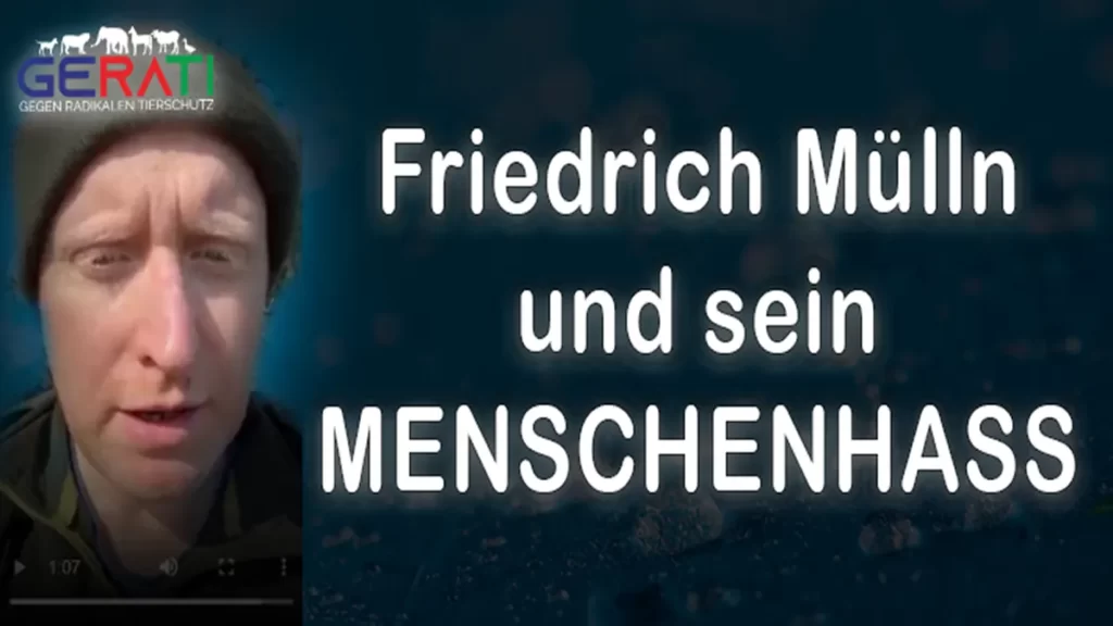 Friedrich Mülln von Soko Tierschutz drückt wieder einmal auf die Tränendrüsen