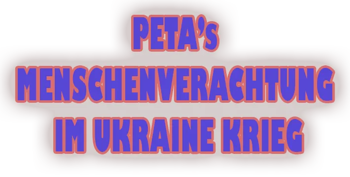 Ukrainerin reagiert auf menschenverachtenden PETA Facebook Beitrag