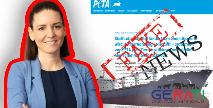 Bettina Eick, die neue Lügnerin von PETA Deutschland