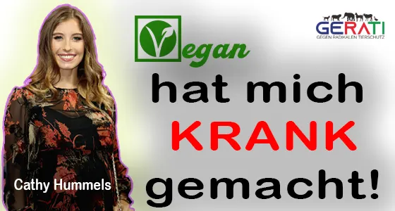 Cathy Hummels – nicht mehr vegan: „Vegan auf Dauer gesundheitsschädlich“