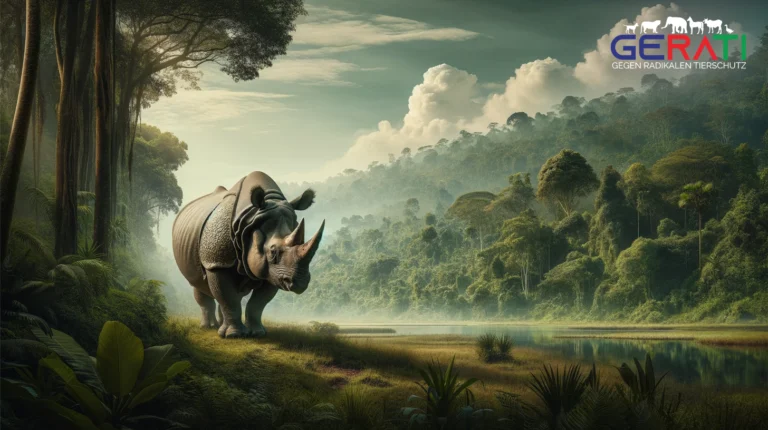 Java Nashorn Wilderer in Indonesien zu 12 Jahren Haft Verurteilt: Drastische Schutzmaßnahmen und Bedrohungslage