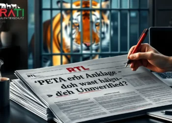 Journalist analysiert kritisch RTL-Berichterstattung über Tigerattacke und PETA-Anzeige