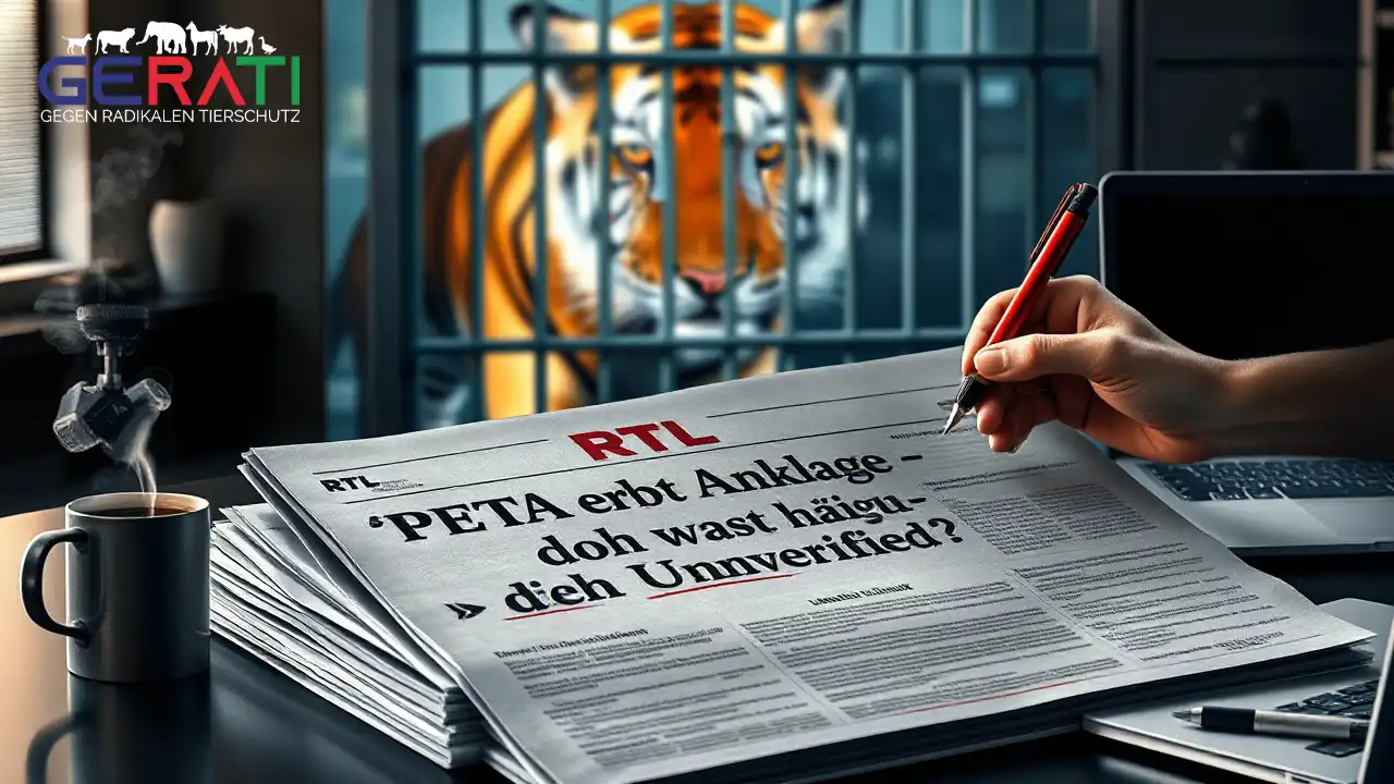 Journalist analysiert kritisch RTL-Berichterstattung über Tigerattacke und PETA-Anzeige