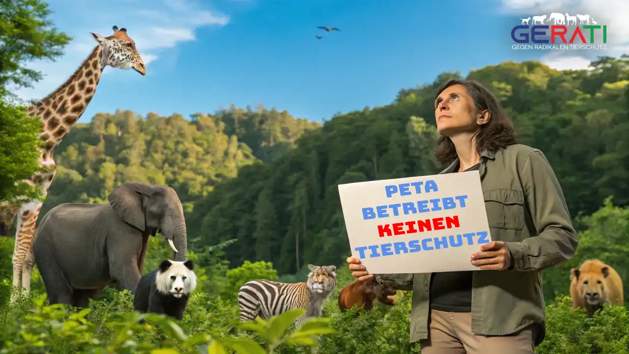 Einsam wirkender Tierschützer in städtischer Umgebung – sinnbildlich für die PETA Kritik an radikaler Kommunikationsstrategie