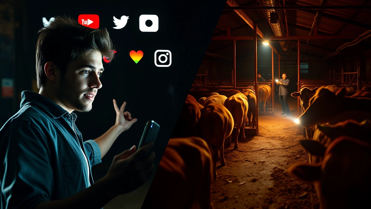 Tierschutz-Influencer zwischen Social-Media-Glanz und nächtlichem Eindringen in einen Stall.