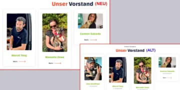 Ist Jens Waldinger bei seinem eigenen Verein „Einfach Tierschutz“ und dem Phoenix-Shelter rausgeflogen worden? 18 Screenshot-Vergleich der Vorstandseite von Einfach Tierschutz e. V.: Früher mit Jens Waldinger gelistet, aktuell ohne ihn – zeigt sein stilles Entfernen aus dem Vorstand.