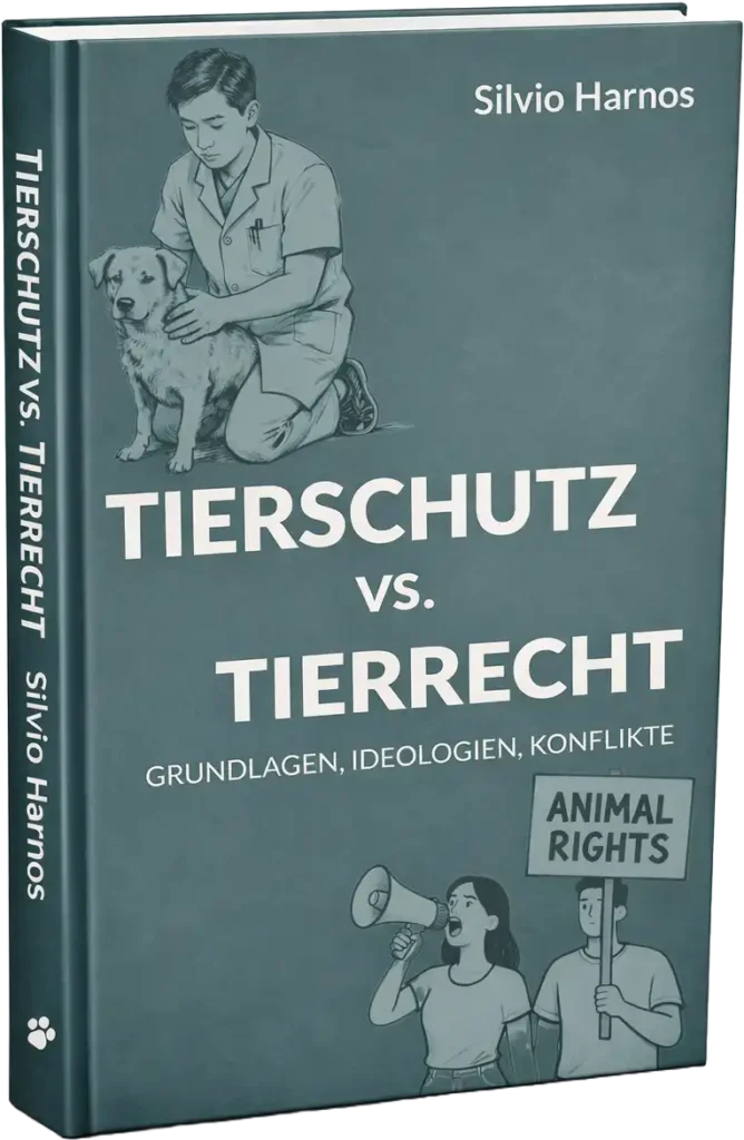 Buch Tierschutz vs. Tierrecht von Silvio Harnos Buchcover