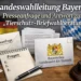 Dokumentation 2 | Landeswahlleitung Bayern – Presseanfrage und Antwort zur „Tierschutz-Briefwahlberatung“ (02.02.2026) 10 Photorealistisches Titelbild zur Landeswahlleitung Bayern Dokumentation mit Presseanfrage, Wahlunterlagen, amtlicher Antwort und Symbolen staatlicher Wahlaufsicht.