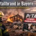 Stallbrand in Bayern: Wenn Aktivismus auf die Realität eines Familienbetriebs trifft 1 Feuerwehr vor brennendem Stall in Bayern nach schwerem Brand – Symbolbild zur Debatte um Stallbrand Bayern Landwirtschaft und Kritik von PETA.