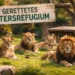 Fünf Löwen im Altersrefugium nach Rettung vor Einschläferung – Löwen vor Einschläferung gerettet in Neuseeland