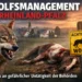 Wolfsmanagement Rheinland-Pfalz: Behörden reagieren erst nach Schäden – Pferdehalter bleiben im Risiko 9 Wolf steht vor einem toten Pferd auf einer Weide – Symbolbild zur Kritik am Wolfsmanagement Rheinland-Pfalz und fehlenden Präventionsmaßnahmen.