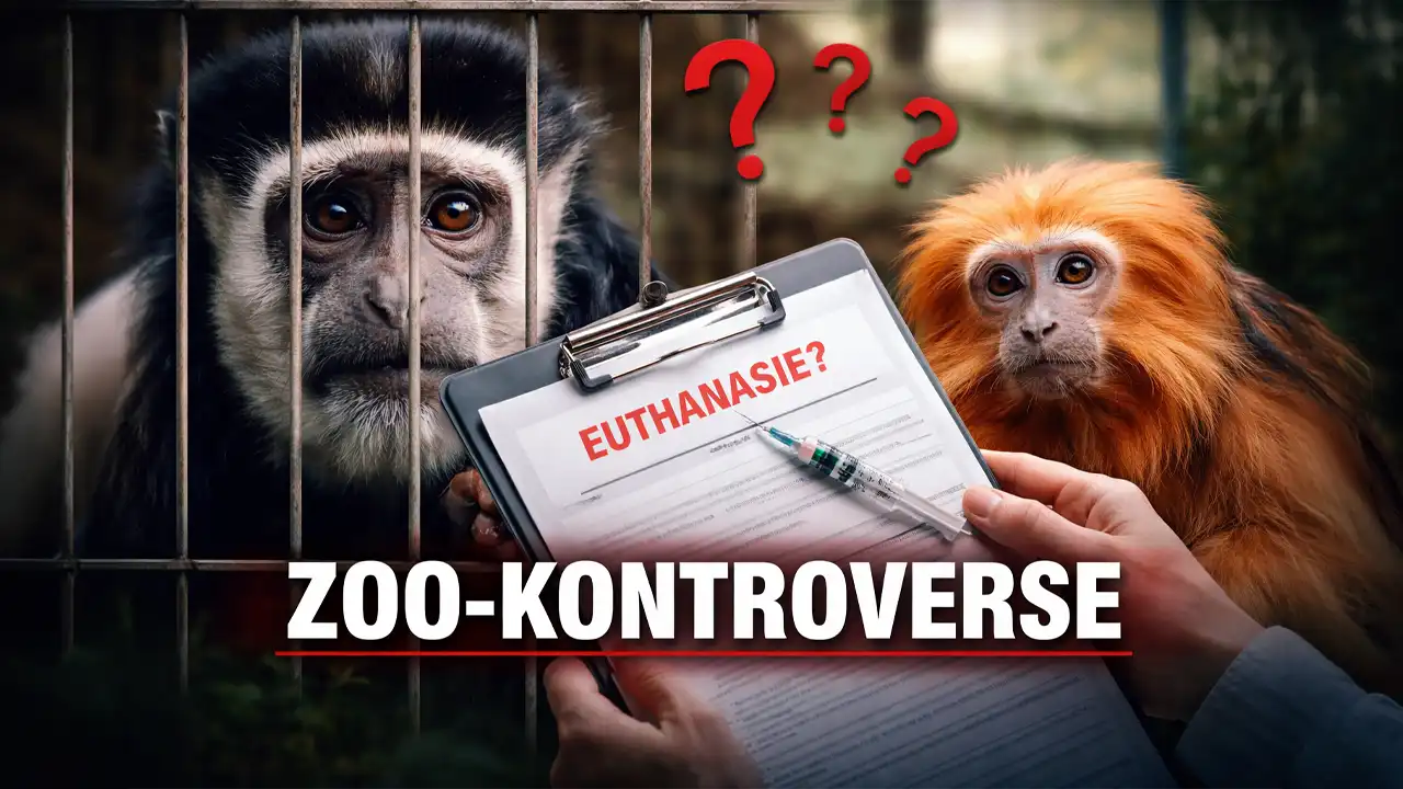 Seltene Affen hinter Gittern im Zoo – Symbolbild zur Debatte um Zoo Zürich Affen getötet und das Bestandsmanagement moderner Zoos.