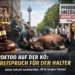 Pferdetod Düsseldorf Freispruch: Gerichtsszene, kollabiertes Pferd auf der Kö und Protestszene symbolisieren den Fall