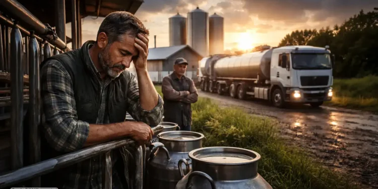Molkerei Insolvenz Milchbauern – Landwirte stehen vor wirtschaftlicher Unsicherheit nach Pleite einer Molkerei