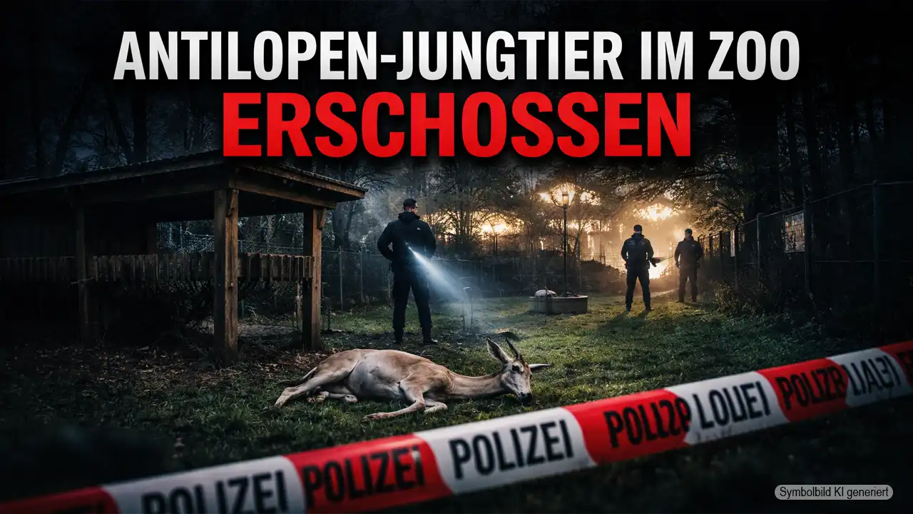 Antilopen Jungtier Zoo Wien erschossen: Polizei untersucht nächtlichen Vorfall im Tiergarten Schönbrunn