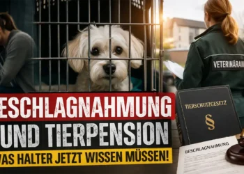 Beschlagnahmung Hund Tierpension: Verunsicherte Halterin und Hund hinter Gitter nach behördlicher Sicherstellung durch das Veterinäramt