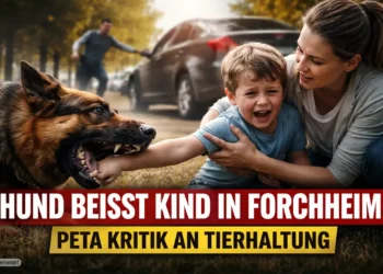 Hund beißt Kind Forchheim PETA Kritik – dramatische Szene eines Hundebisses mit verletztem Kind und flüchtendem Halter