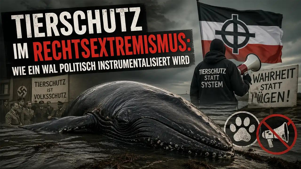 Tierschutz Rechtsextremismus: Gestrandeter Wal als Symbol für politische Instrumentalisierung durch ideologische Akteure
