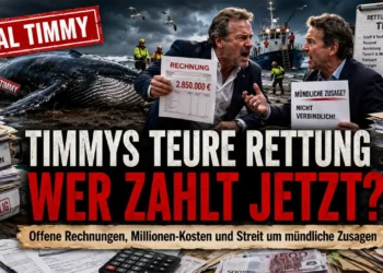 Wal Timmy: Millionenstreit offenbart das Chaos hinter der Rettungsaktion 13 Millionenstreit um Wal Timmy: Zwei Geldgeber streiten vor dem gestrandeten Buckelwal über offene Rechnungen und die Kosten der Rettungsaktion.
