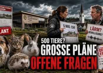 Tierschutzzentrum Thurgau in Bethlehem geplant: Platz für bis zu 500 Tiere 16 Geplantes Tierschutzzentrum Thurgau in Bethlehem mit Hund, Katze, Kaninchen und Igel sowie Hinweisen auf Finanzierung, Lärm und offene Bewilligungsfragen.