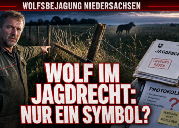 Ein Landwirt begutachtet einen beschädigten Weidezaun vor dem Hintergrund der neuen Wolfsbejagung Niedersachsen.