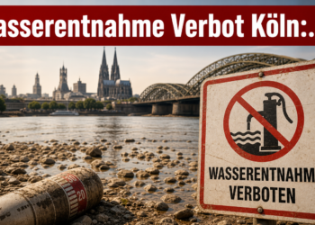 Wasserentnahme Verbot Köln: Schutzmaßnahme gegen sinkende Pegelstände in Sieg, Agger, Rur, Erft und Wupper 14 Ein ausgetrocknetes Flussbett in der Region Köln verdeutlicht das aktuelle Wasserentnahme Verbot Köln.
