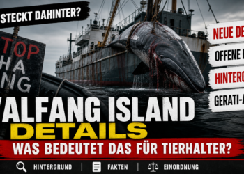 Protest gegen den Walfang Island: Ein dramatisches Bild zeigt die Konfrontation zwischen Tierschützern und der kommerziellen Finnwaljagd.
