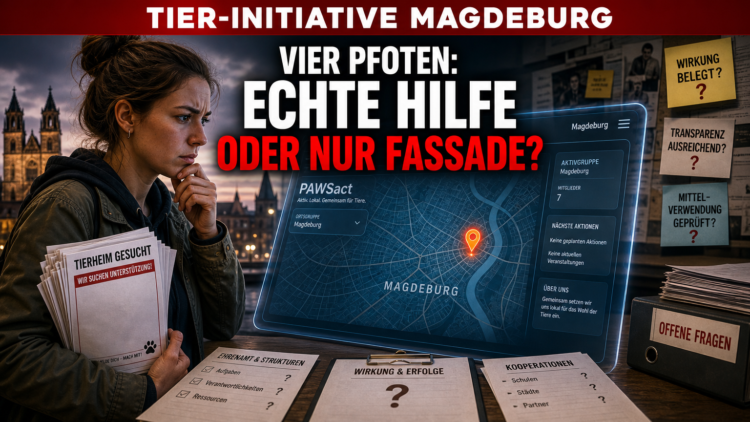 Vier Pfoten startet Ortsgruppe in Magdeburg — was die neue Anlaufstelle konkret will 31 Ein Freiwilliger prüft Informationen zur neuen Ortsgruppe Vier Pfoten Magdeburg auf einem digitalen Interface.