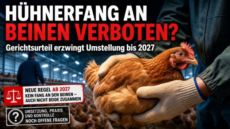 Niederlande: Verwaltungsgericht erklärt Ausnahme beim Fangen von Hühnern an den Beinen für unzulässig – Anpassungspflicht bis 2027 33 Ein Mitarbeiter demonstriert die korrekte Handhabung eines Huhns, um das Hühner an den Beinen hochheben zu vermeiden.
