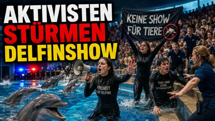 Duisburg: Tierrechtsaktivisten stören Delfinvorführung – Zoo erstattet Anzeige 31 Tierrechtsaktivisten Zoo Duisburg dringen während einer Delfinvorführung ins Becken ein und lösen einen Abbruch sowie einen Polizeieinsatz aus.
