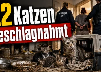 Kot, Urin und kein Wasser: Veterinäramt beschlagnahmt 22 Katzen 16 Veterinäramt beschlagnahmt 22 Katzen aus einer verwahrlosten Wohnung, während Polizei und Behörden die Tiere sichern.