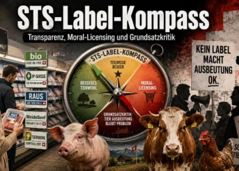 STS-Label-Kompass zwischen Tierwohl, Konsumentenorientierung, Moral-Licensing und grundsätzlicher Kritik an der Nutztierhaltung.