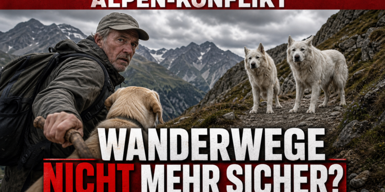Herdenschutzhunde im Val Sumvitg: Wanderer berichtet von Vorfall mit seiner Labradorhündin 11 06 08 2026 03 16 herdenschutzhunde im val sumvitg vorfall wanderer titelbild