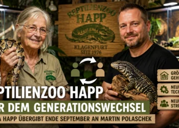 Reptilienzoo Happ in Klagenfurt vor dem Generationswechsel 14 Reptilienzoo Happ vor dem Generationswechsel: Helga Happ übergibt den Klagenfurter Zoo an Martin Polaschek.