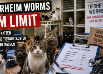 Tierheim Worms am Limit: 106 Katzen, hohe Tierarztkosten und leere Kassen 15 Tierheim Worms am Limit mit zahlreichen Katzen, hohen Tierarztkosten und angespannten Finanzen.