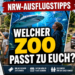 Familie bei einem Ausflug in einem der vielfältigen Zoos in NRW mit digitaler Ticketbuchung