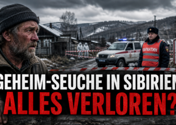 Zwangsschlachtungen von Schweinen in Tjumen: Ein verzweifelter Landwirt vor einer Absperrung im Gebiet Tjumen während der behördlich angeordneten Zwangsschlachtungen von Schweinen.