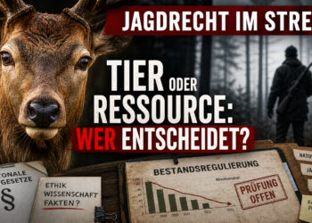 End of Speciesism: Warum die Kampagne die Hobby-Jagd grundsätzlich infrage stellt 12 Ein Wildtier blickt in die Kamera, während im Hintergrund die Kritik an der Hobby-Jagd durch End of Speciesism thematisiert wird.