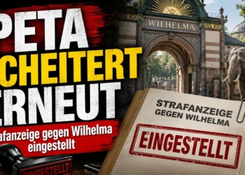 PETA Strafanzeige Wilhelma: Titelbild zur Einstellung des Ermittlungsverfahrens gegen Verantwortliche der Wilhelma.
