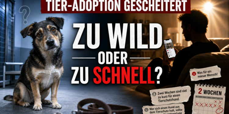 Hubert Fella gibt Hund Bella zurück, während die Tierschutzhündin nach der Rückgabe in einer ungewissen Situation verbleibt.