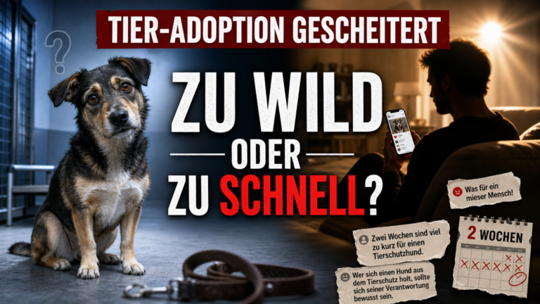 Hubert Fella gibt Hund Bella zurück, während die Tierschutzhündin nach der Rückgabe in einer ungewissen Situation verbleibt.